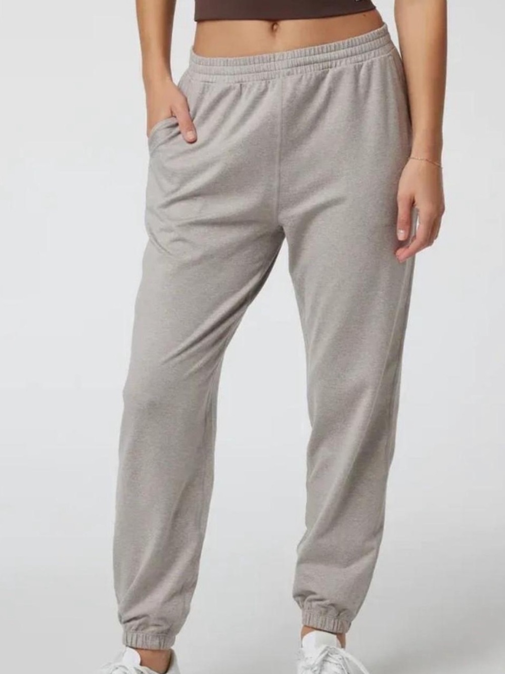 Vuori Heather heather oatmeal beige Relaxed Jogger Pants